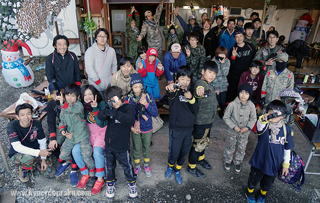 九龍 迷宮街区 1周年記念イベント サバゲ親子会