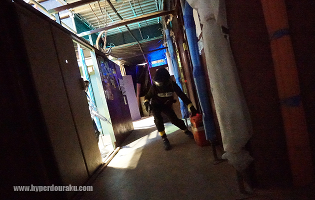 ポリタンク押し込み戦