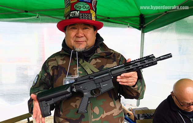 ブラシレスモーター内蔵のDTMカスタムガン