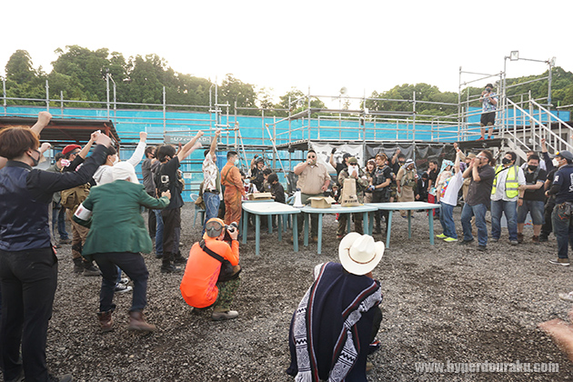 最高潮の盛り上がり