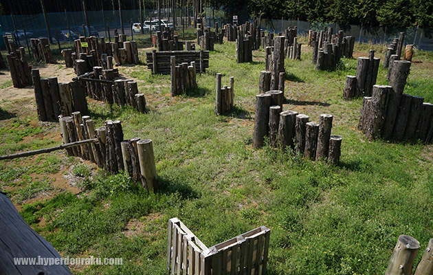 櫓2FからAフラッグ方向