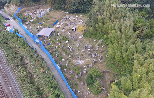 すぐ隣にはJR外房線の線路