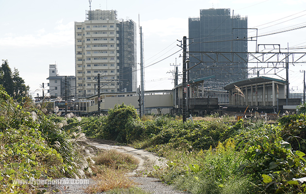 JR外房線の大網駅がすぐ近く