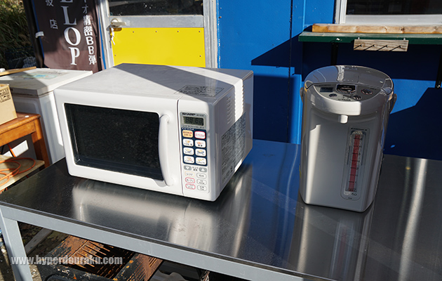 電子レンジと電子ポット