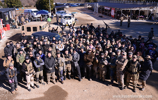 サバゲプレーヤー達