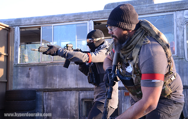 コーナーを占拠して敵を迎え撃つ