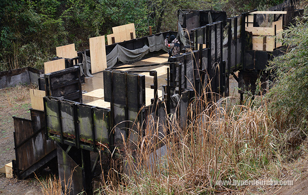 巨大な砦が印象的