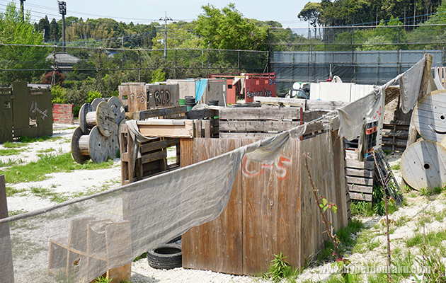 各小屋はナンバリング