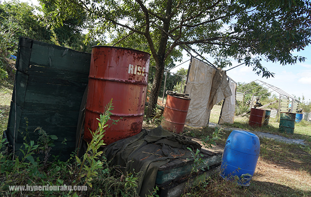ドラム缶の錆具合