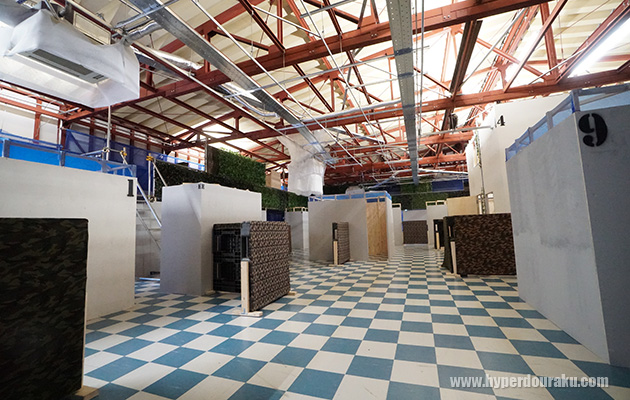 倉庫タイプのインドアフィールド