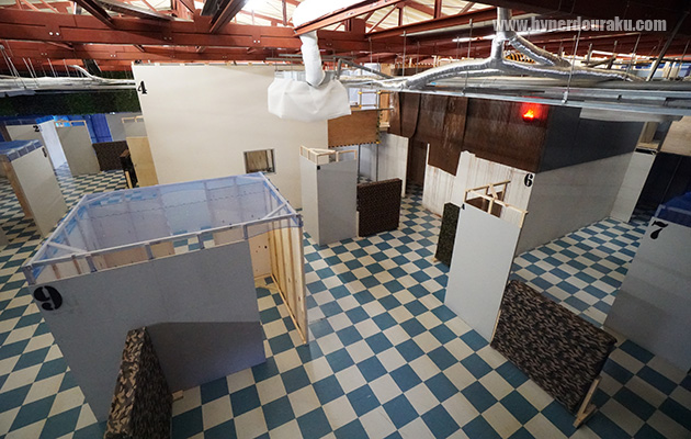 二層構造のフィールド