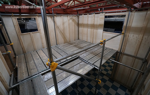 中央櫓の2階部分