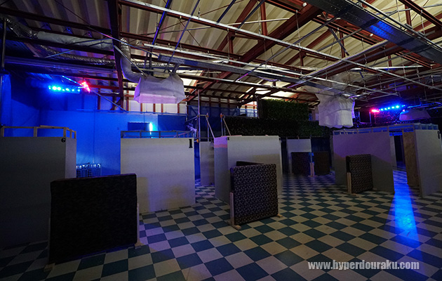 カラー照明を点灯