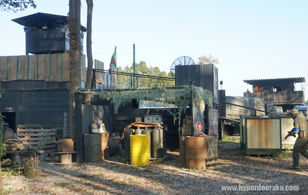 給油設備のオブジェ