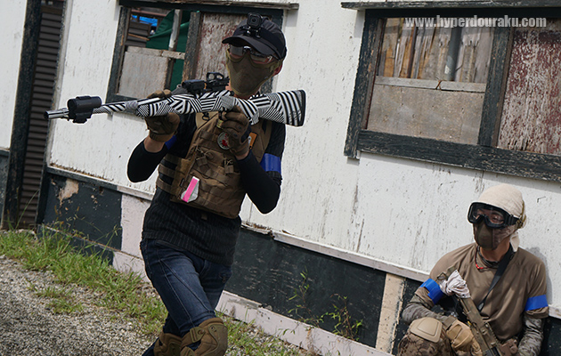 テストチャートのような柄