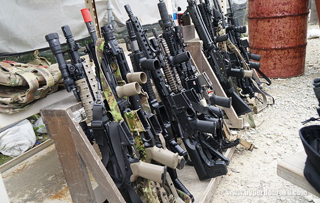 受講生のライフル