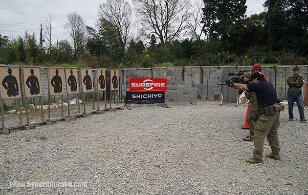 ライフル、ハンドガンの射撃についてトレーニング