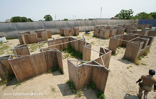約80m×50mの広さ