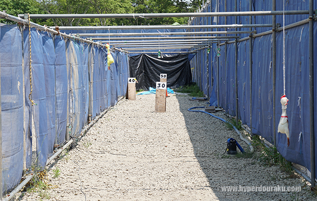 レンジの距離は50m