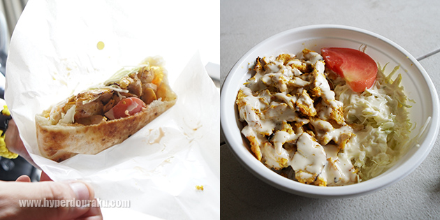 ランチはケバブ