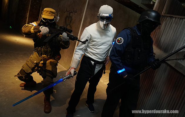 フィールドの中で過ごす