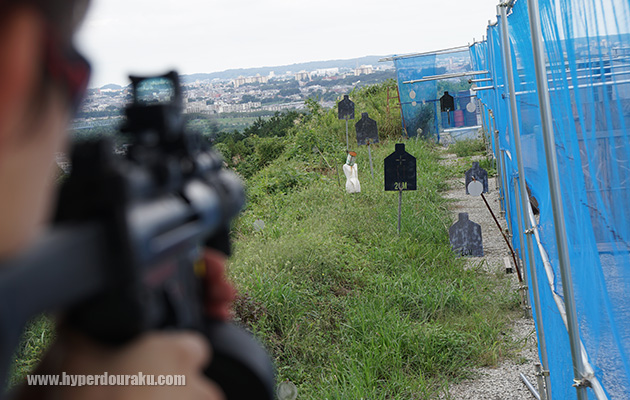 レンジの距離は50m