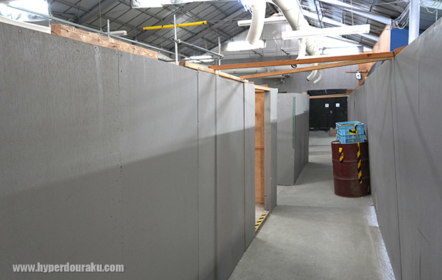 10ｍ先にスティールターゲット