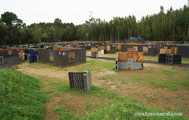 総敷地面積は2.4ヘクタール