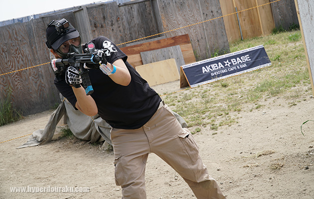 被弾面積を少なくする