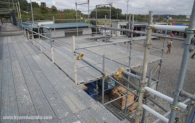 ステージが特徴