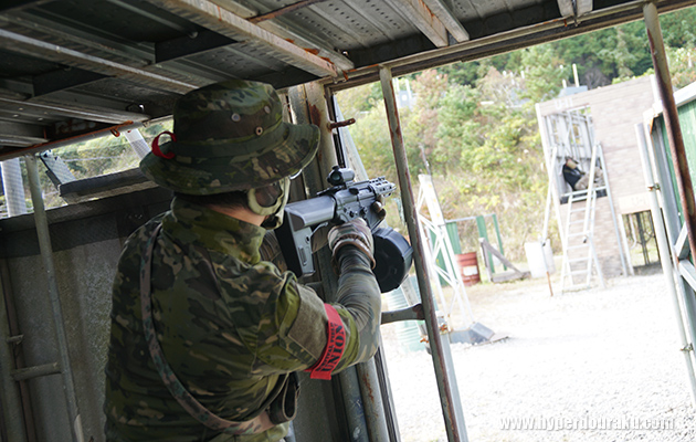 高台方向へ狙撃