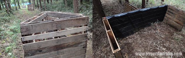 様々な形状の障害物