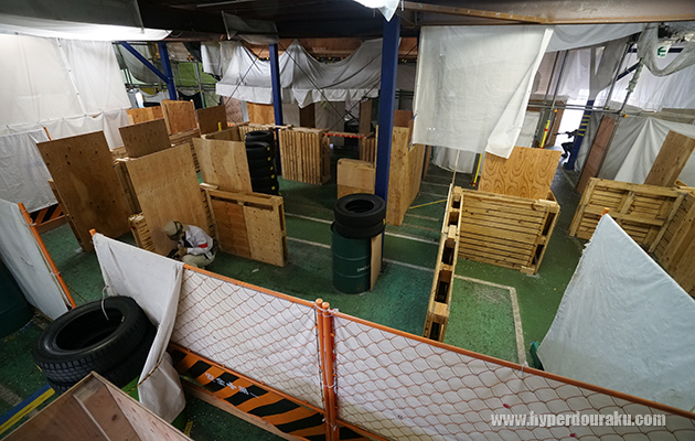 1Fと2Fの二層構造