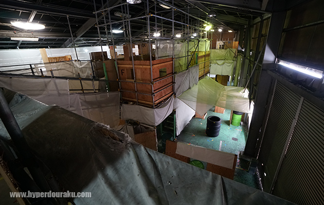 2Fから1Fへの射線