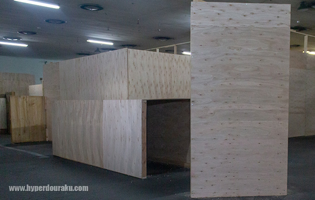 隠し通路の出口付近