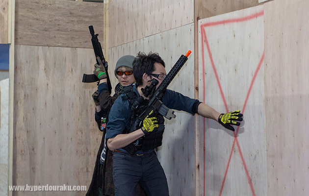 CQBフィールドとしては国内でも有数の広さ