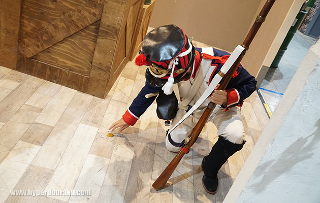 金貨がランダムに落ちて