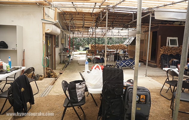 屋根付きセーフティエリア