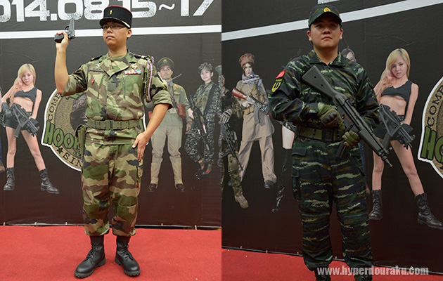 リタリーコスプレが大集合