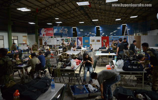 装備を借りてゲームに参加