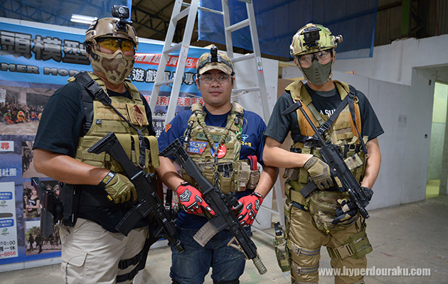 台湾のサバゲープレーヤー