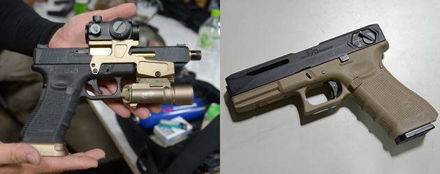 グロックが多かった