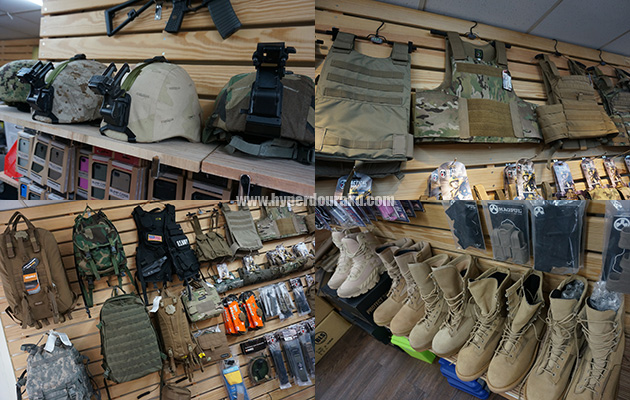 ヘッドギア、プレートキャリア