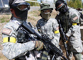 お揃いのチームワッペン